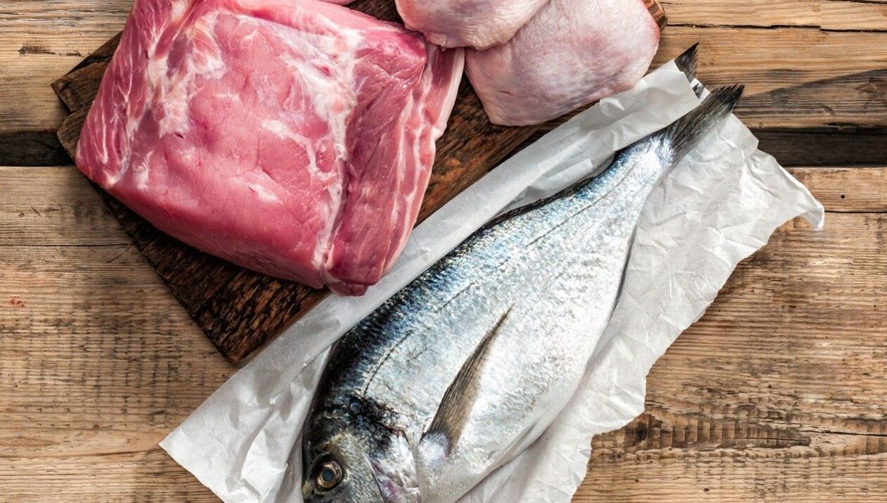 hús és hal prosztatagyulladásra